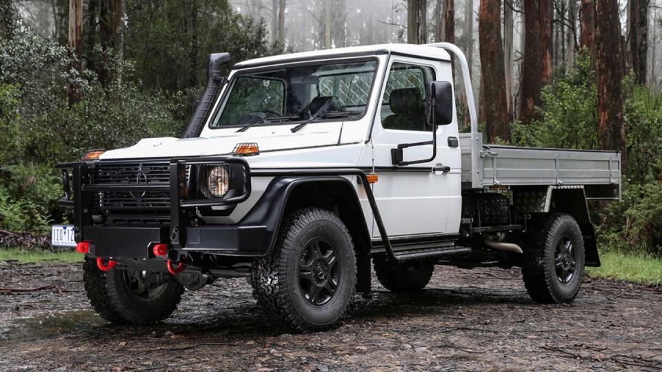 Mercedes-Benz třídy G jako pickup pro Austrálii.